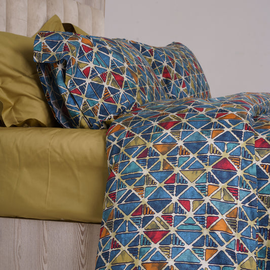 Stained Glass Bed sheet set (3 Pieces)