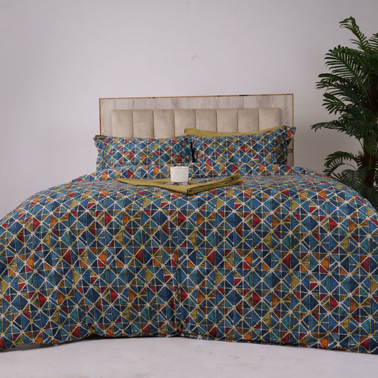 Stained Glass Duvet Cover Set (3 Pieces)