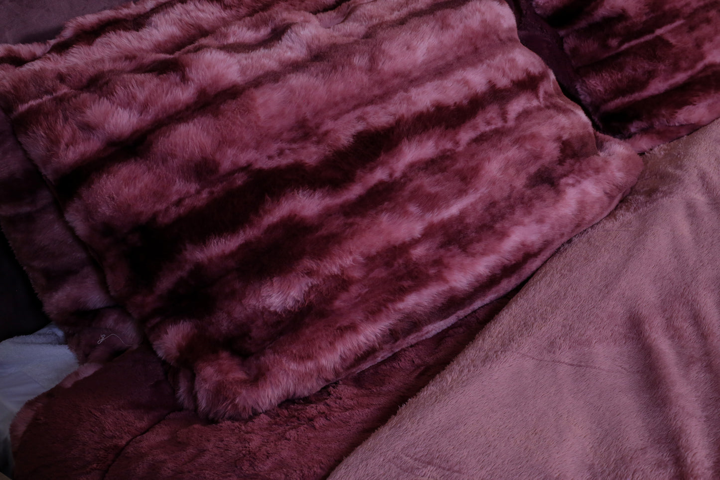 Faux Fur Bedding Set